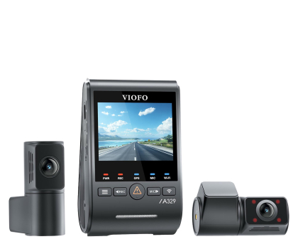 Wideorejestrator Viofo Rejestrator trasy A329S 3CH GPS